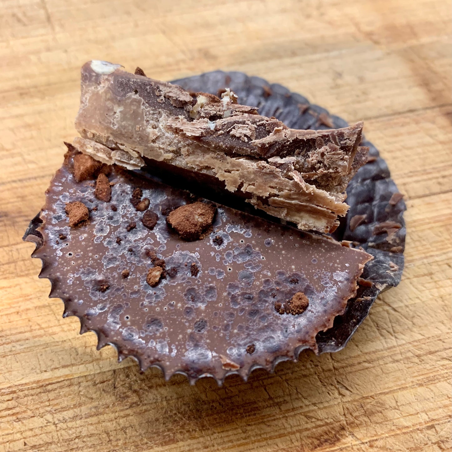 Vegan Double-Mylk Chocolate Peanut Butter Cup