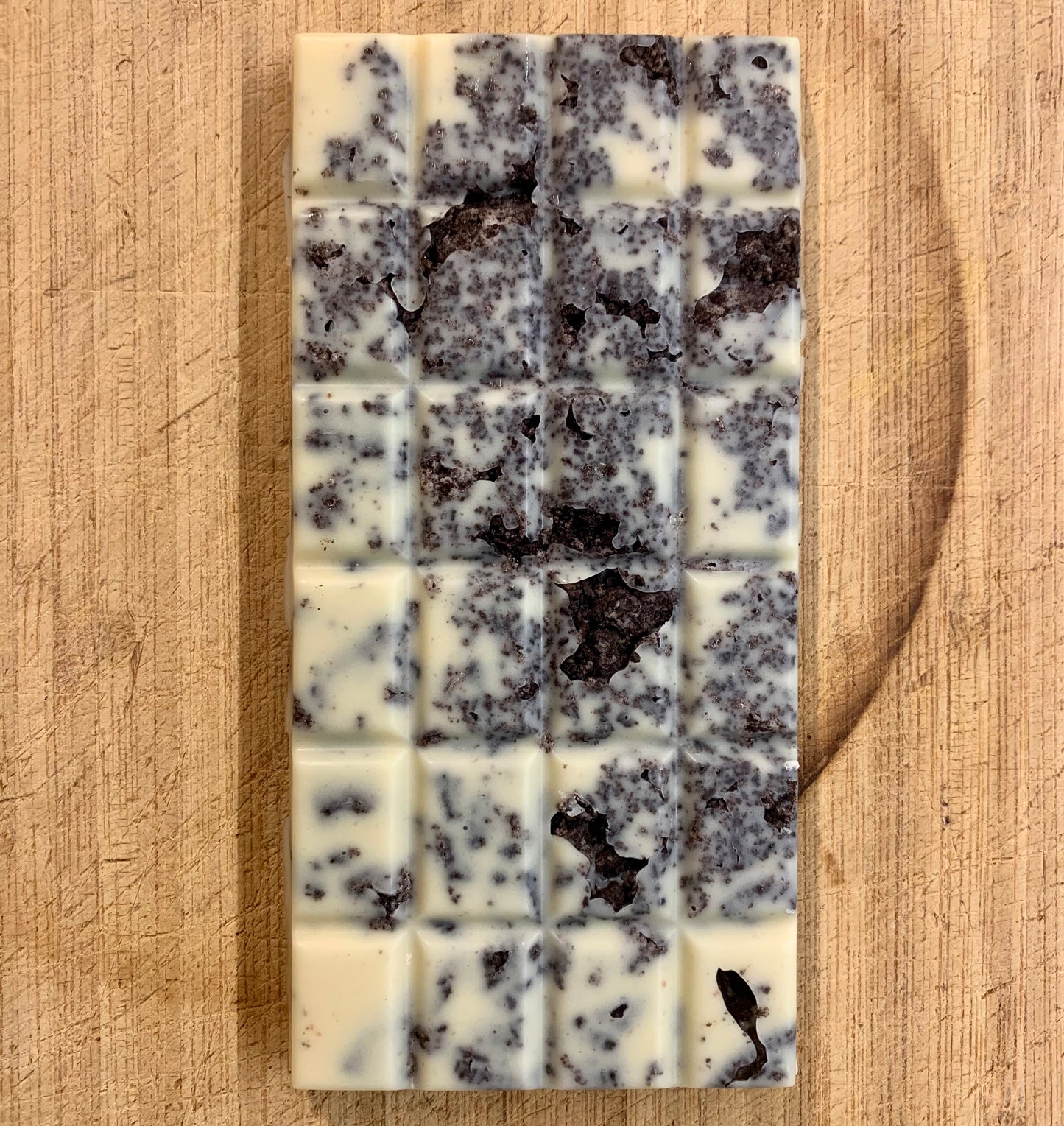 Vegan Cookies and Creme White Chocolate Bar