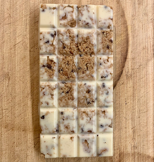 Vegan Chocolate Chip Cookie White Chocolate Bar