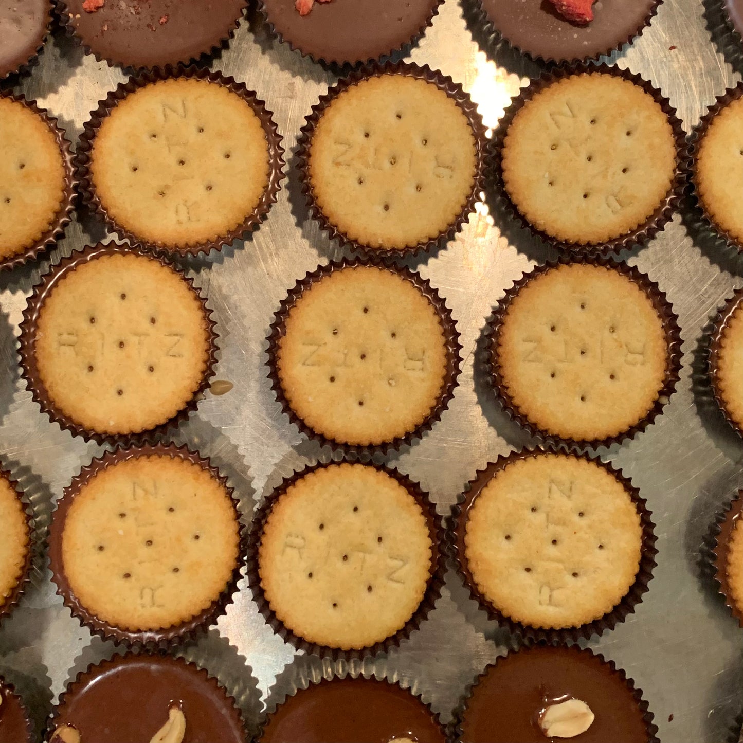 Ritz Cracker Vegan Mylk Chocolate Peanut Butter Cups